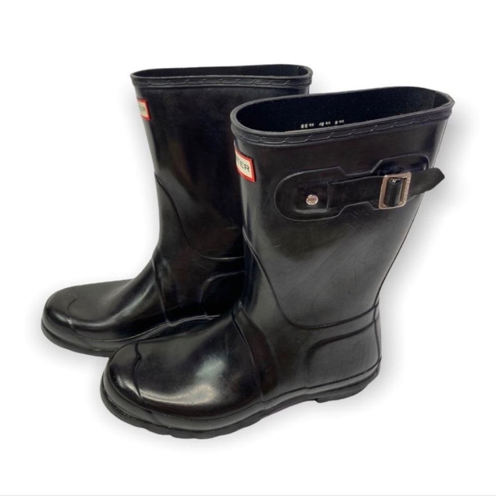 Used, Black Hunter Boots (Size 8)
